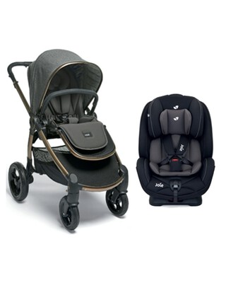 Ocarro Simply Luxe Pushchair with Joie Car Seat Coal